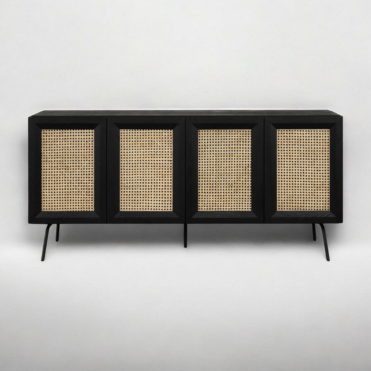 Higo rattan console