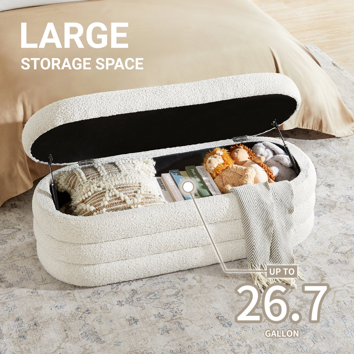 Belo storage bench
