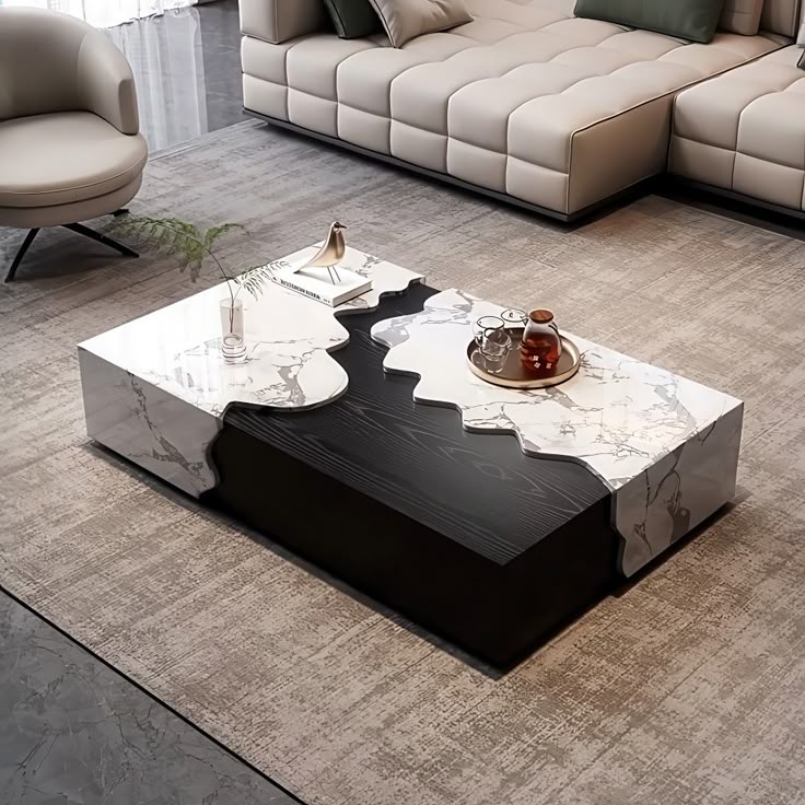 Faux coffee table