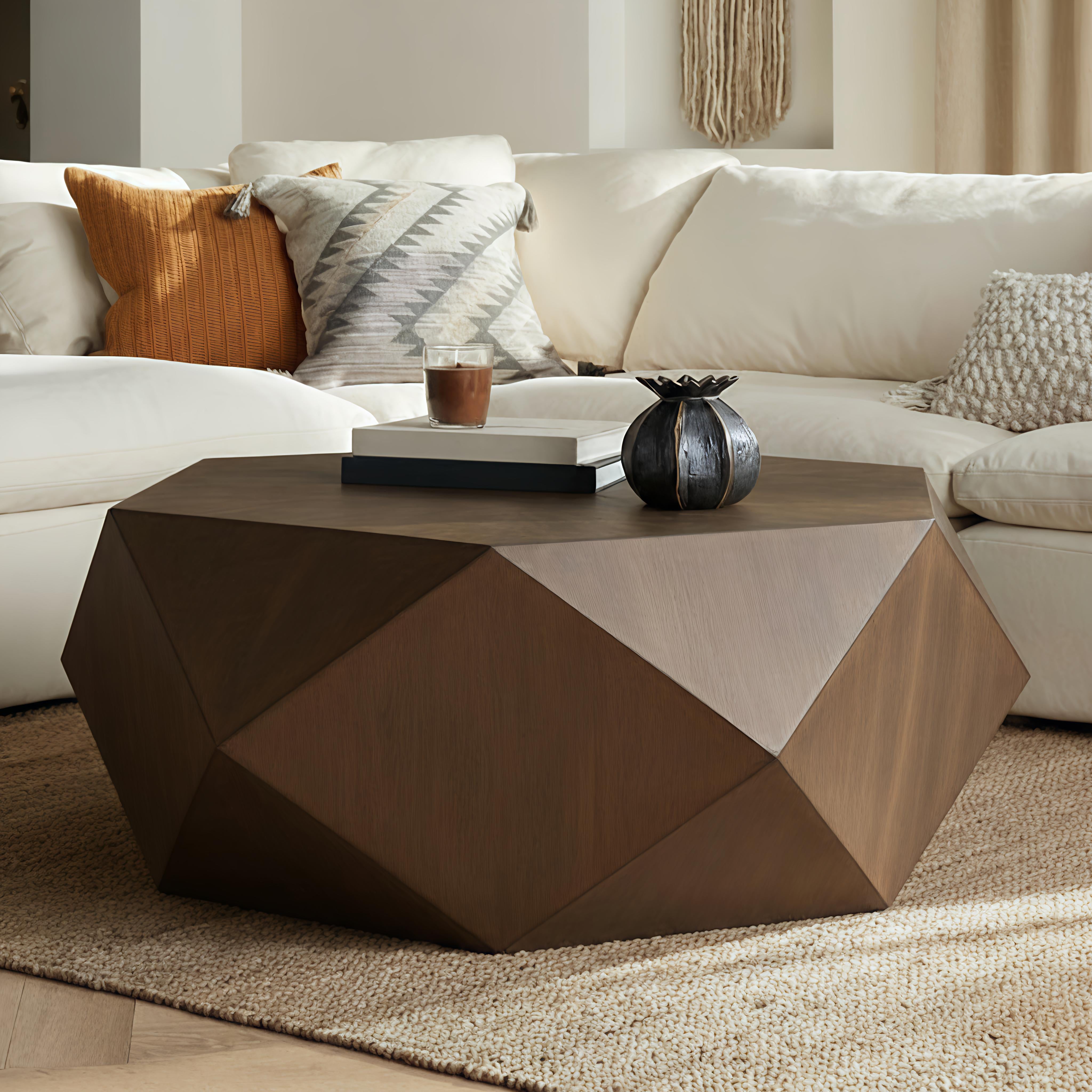 Diamond coffee table