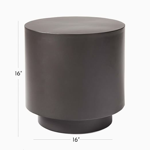 Tucker Drum Side Table (16")